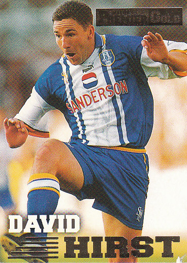 David Hirst Sheffield Wednesday 1996/97 Merlin's Premier Gold #119